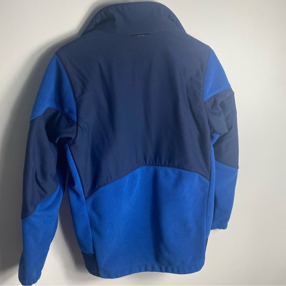 Columbia Fleece Jacket Omnishield Blue Full Zip - Picture 9 of 9